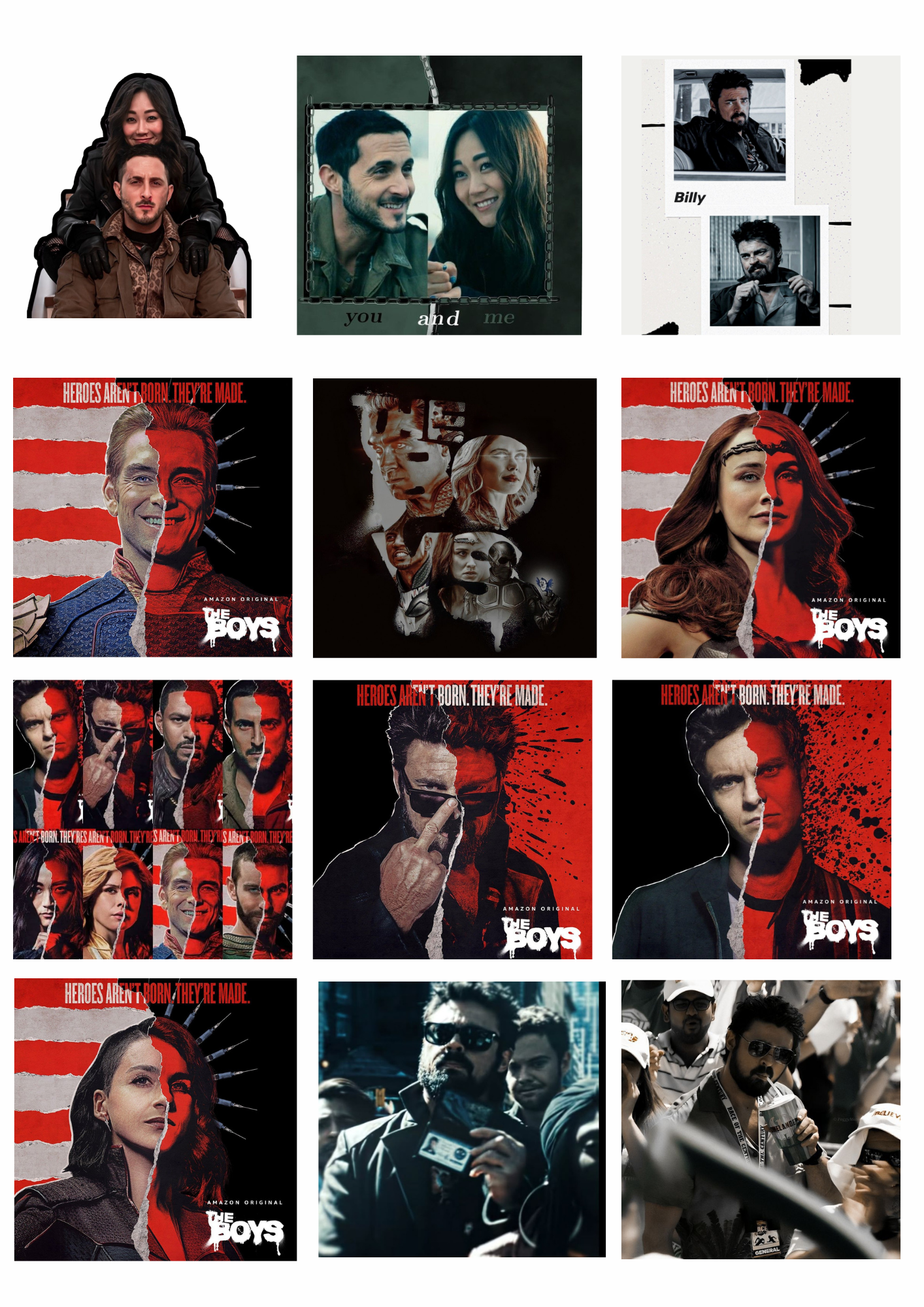 The Boys Series Sticker Pack – Set of 3 Sheets (2.5 Inch Stickers) - Image 2