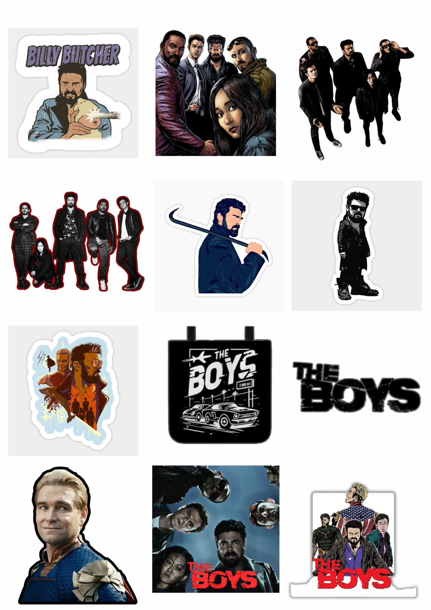 THE BOYS STICKER
